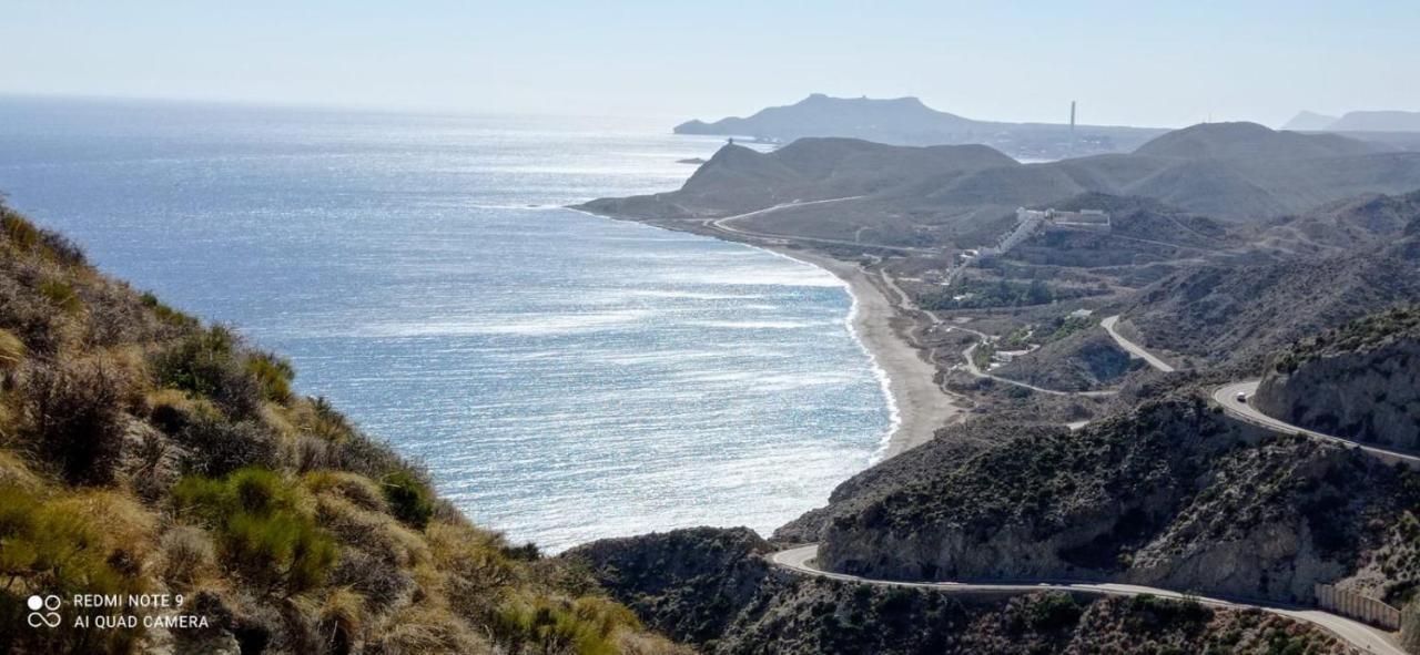 La Pita- Terraza Con Vistas Al Mar & Parking, A 1 Min De La Playa Lägenhet Carboneras Exteriör bild