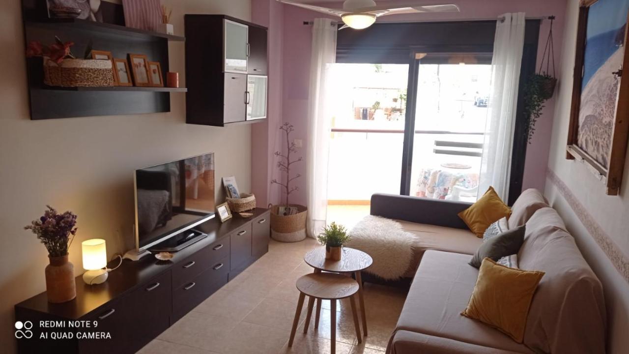 La Pita- Terraza Con Vistas Al Mar & Parking, A 1 Min De La Playa Lägenhet Carboneras Exteriör bild