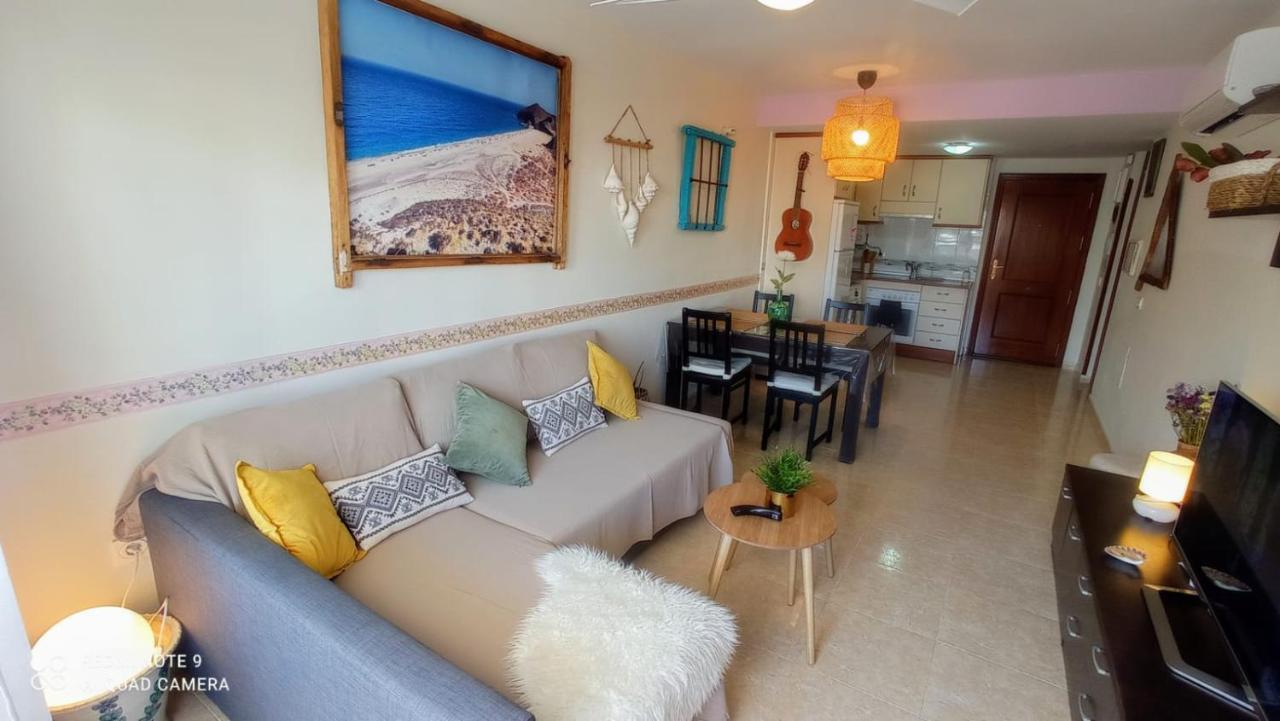 La Pita- Terraza Con Vistas Al Mar & Parking, A 1 Min De La Playa Lägenhet Carboneras Exteriör bild