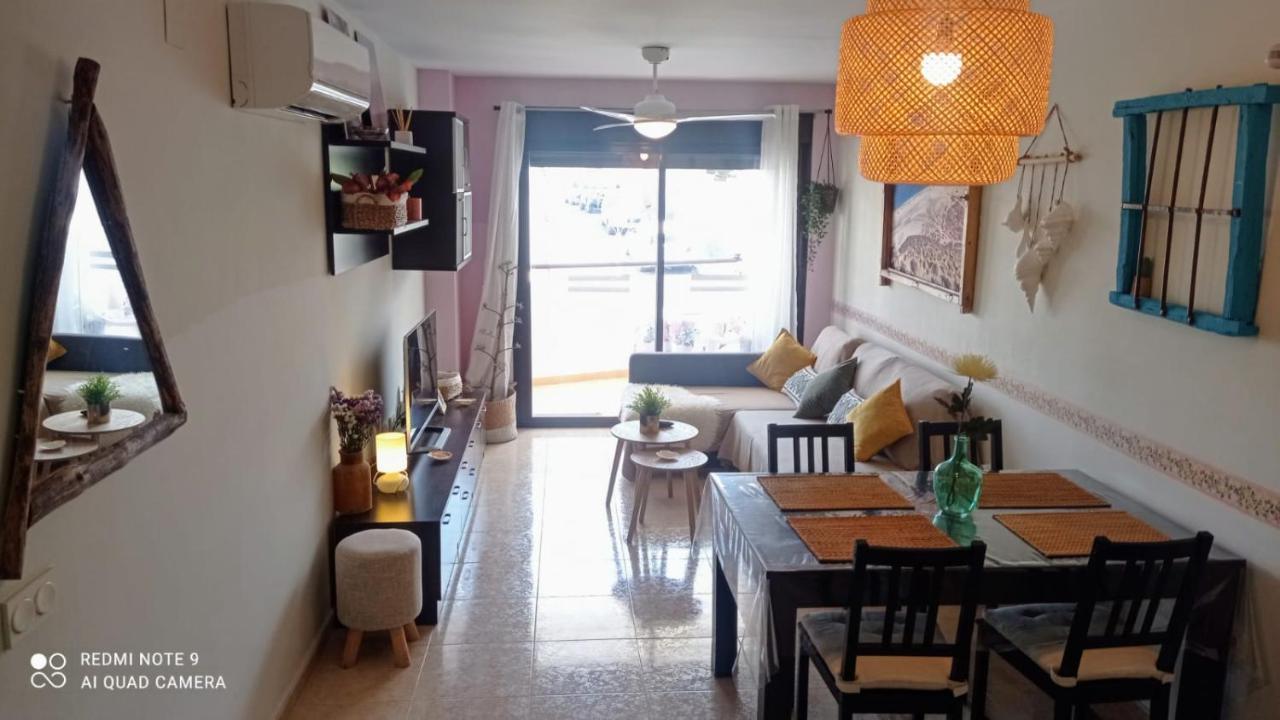 La Pita- Terraza Con Vistas Al Mar & Parking, A 1 Min De La Playa Lägenhet Carboneras Exteriör bild